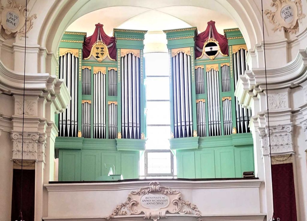 Sauer Orgel der Prandtauerkirche